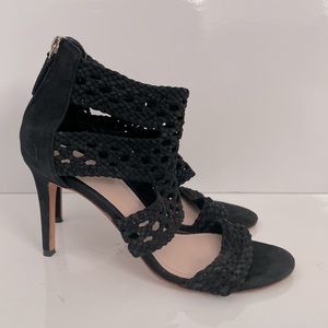 Sandro Crotchet high heel shoe